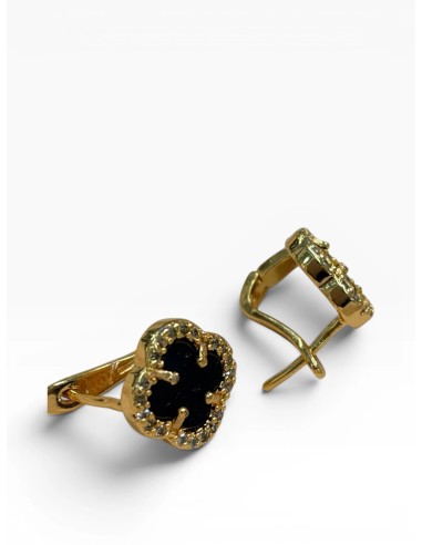 AROS TIPO VAN CLEEF NEGROS - Accesorios | Outlet Quilmes