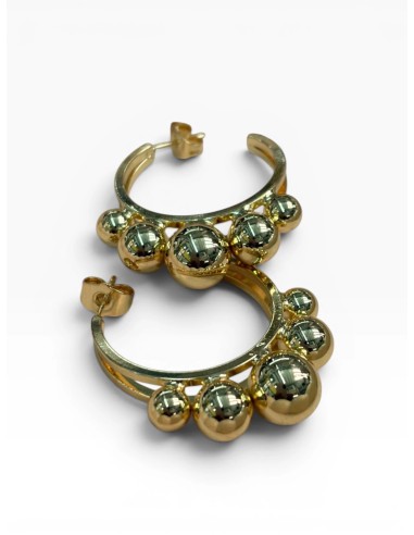 ARGOLLAS CON BOLITAS - Accesorios | Outlet Quilmes