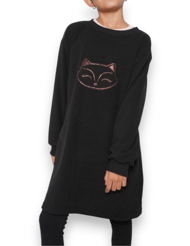 BUZO GLITTER GATO - Ropa Niños | Outlet Quilmes