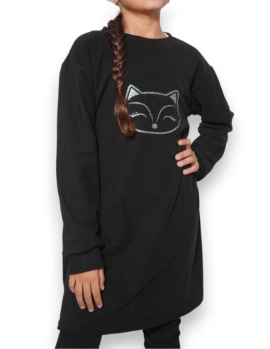 BUZO GLITTER GATO - Ropa Niños | Outlet Quilmes