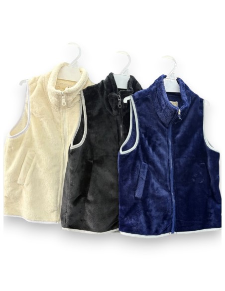 CHALECO PLUSH - Ropa Niños | Outlet Quilmes
