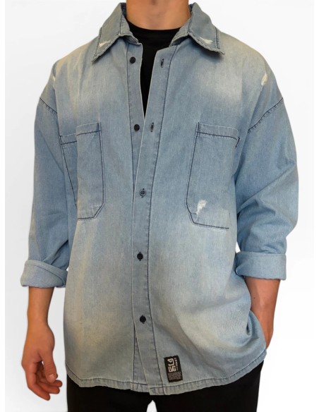 CAMISA DE JEAN OVERSIZE - Ropa Hombre | Outlet Quilmes