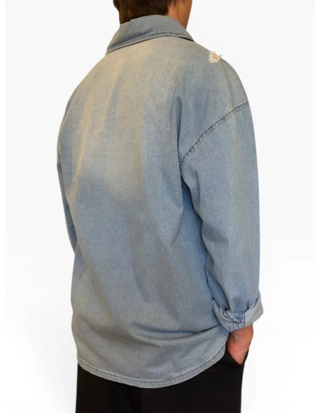 CAMISA DE JEAN OVERSIZE - Ropa Hombre | Outlet Quilmes
