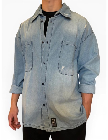 CAMISA DE JEAN OVERSIZE - Ropa Hombre | Outlet Quilmes