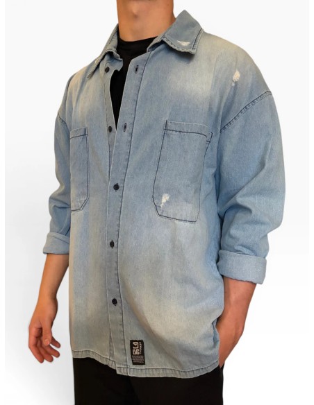 CAMISA DE JEAN OVERSIZE - Ropa Hombre | Outlet Quilmes