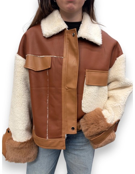 CAMPERA DE ABRIGO PELUDA - Ropa Mujer | Outlet Quilmes