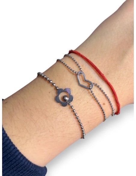 PULSERA ESLABON TIPO PERLA - Accesorios | Outlet Quilmes