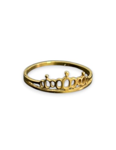 ANILLO ACERO DORADO - Accesorios | Outlet Quilmes