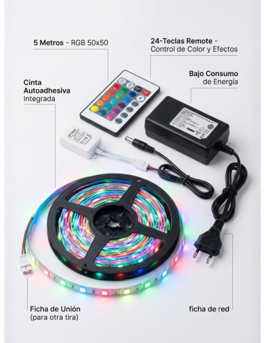 LUZ LED 50X50 H