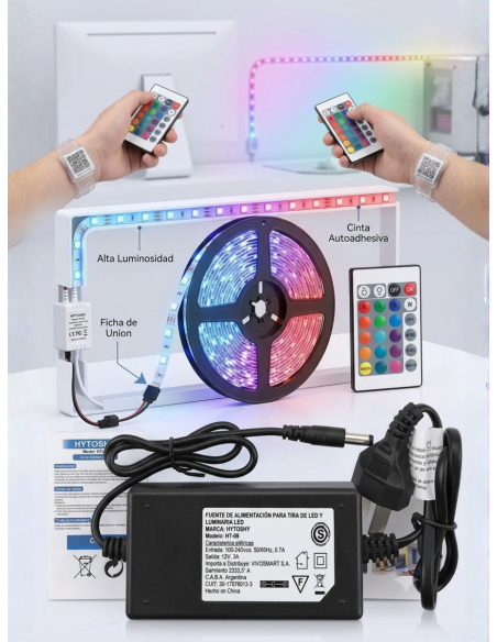 LUZ LED 50X50 H