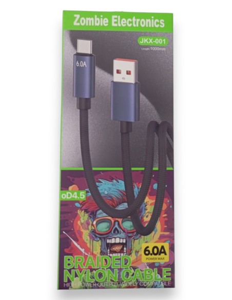 CABLE DE CARGA - USB A TPC ZOMBIE - Electrónica | Outlet Quilmes