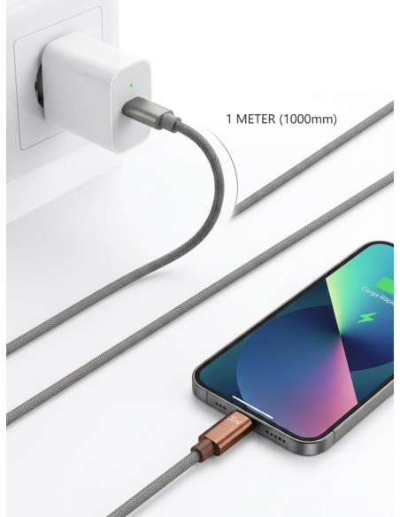 CABLE DE CARGA - USB-C A LIGHTNING ZOMBIE - Electrónica | Outlet Quilmes
