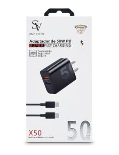 CARGADOR STAR VISIÓN 50w - Electrónica | Outlet Quilmes