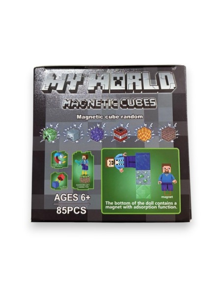 MAGNETIC CUBE MINECRAFT - Juguetería | Outlet Quilmes