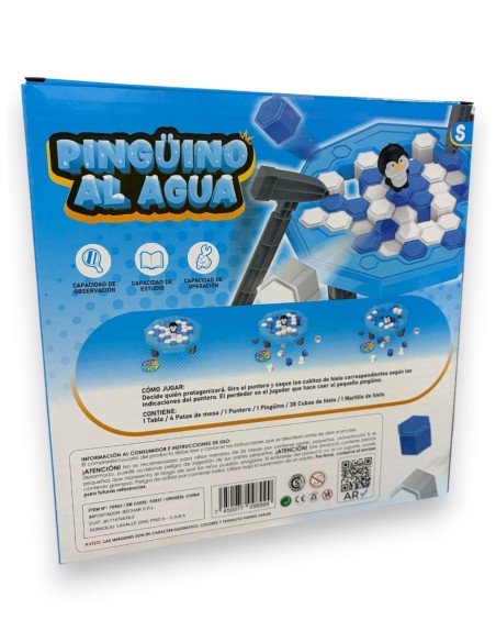 JUEGO DE MESA PINGÜINO AL AGUA - Juguetería | Outlet Quilmes
