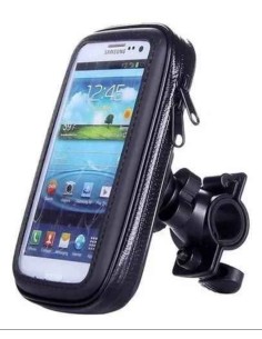 SOPORTE IMPERMEABLE PARA CELULAR – BICICLETA Y MOTO