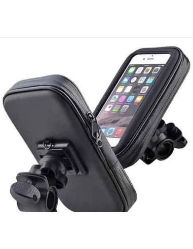 SOPORTE IMPERMEABLE PARA CELULAR – BICICLETA Y MOTO