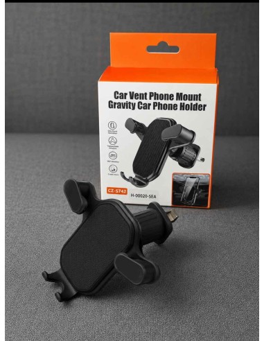 SOPORTE PARA CELULAR DE AUTO CON REJILLA DE VENTILACIÓN