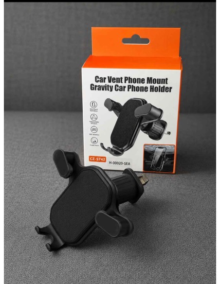 SOPORTE PARA CELULAR DE AUTO CON REJILLA DE VENTILACIÓN