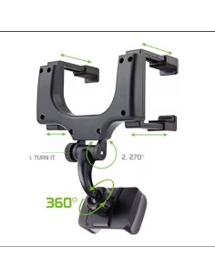 SOPORTE PARA CELULAR DE ESPEJO RETROVISOR