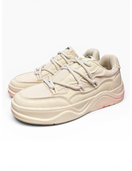 ZAPATILLA STONE MUJER BEIGE