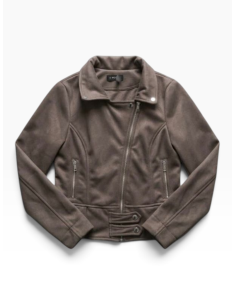 CAMPERA GAMUZA ESTILO ROCKERO