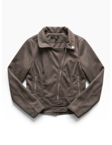 CAMPERA GAMUZA ESTILO ROCKERO
