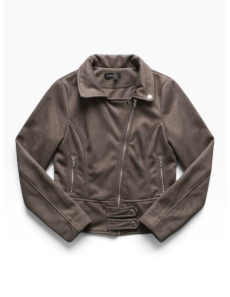 CAMPERA GAMUZA ESTILO ROCKERO