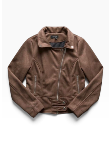 CAMPERA GAMUZA ESTILO ROCKERO