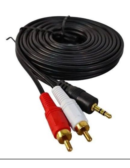CABLE DE AUDIO RCA a 3.5mm