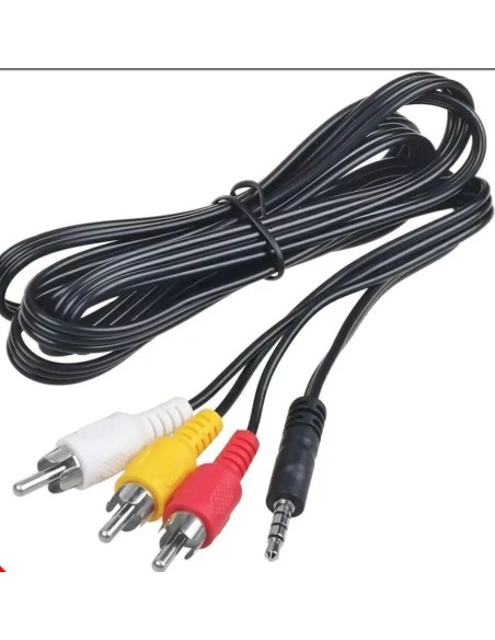 CABLE RCA x 3 a 3.5mm
