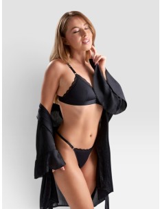 CONJUNTO BRALETTE MICROFIBRA