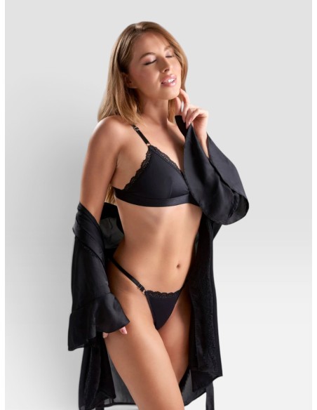 CONJUNTO BRALETTE MICROFIBRA