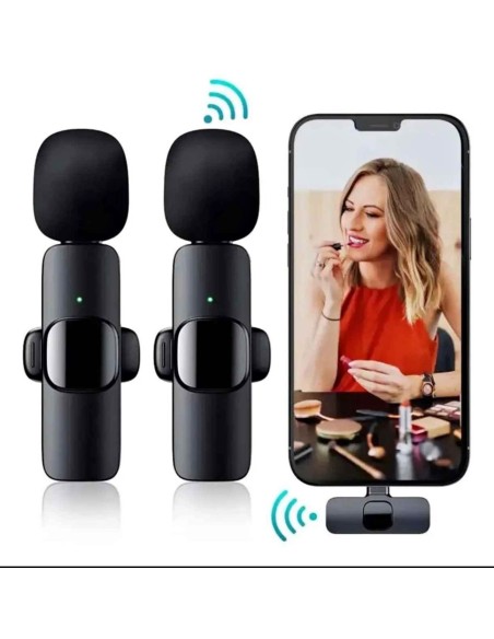 MICRÓFONO INALÁMBRICO K9 Doble