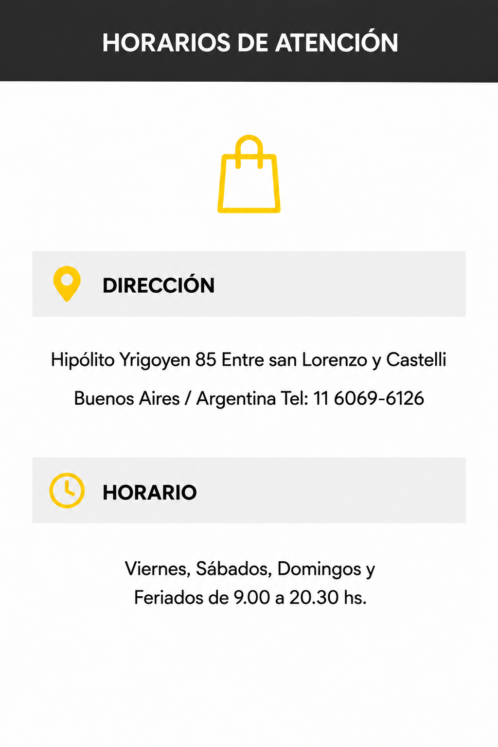 Formas de pago
